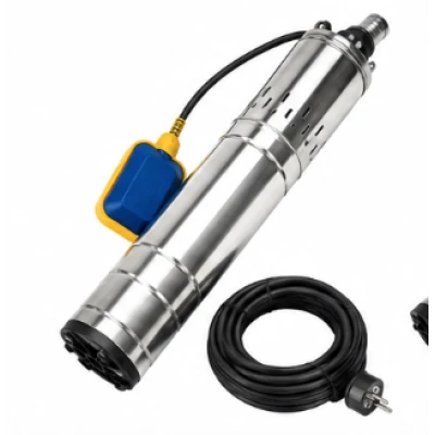 Pompa Apa Submersibila MX2440 Craft tec Aqua Master CABLU 20M de 1500W CU PLUTITOR Melc Inox 4QGD 160m inaltime 5000l/h