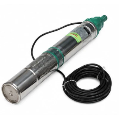 Pompa apa Submersibila MX2442 multietajata de mare adancime Craft tec Aqua Premium QJD120-160-1.5-1.8 de 1800W 100mm 8 turbine 20M cablu 160m