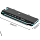 Sistem de dus Premium cu Afișaj Digital si LED cap ploaie dus de mana si pistol de clatire Gri Grafit