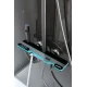 Sistem de dus Premium cu Afișaj Digital LED si lumina 4 moduri pulverizare apa pistol de clatire negru gri