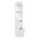 Dulap vertical pentru baie 3 polite 2 sertare 120 x 20 x 20 cm ALB