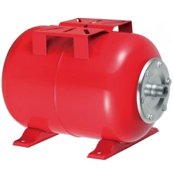 Vas expansiune hidrofor MX890 ORIZONTAL 50 litri ROSU 6 bari membrana inclusa
