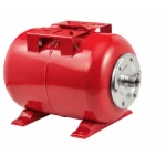 Vas expansiune hidrofor ORIZONTAL 24 litri, ROSU, 6 bari, membrana inclusa MX889