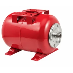 Vas expansiune hidrofor ORIZONTAL 24 litri, ROSU, 6 bari, membrana inclusa MX889