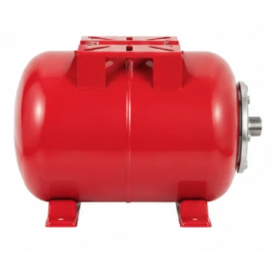 Vas expansiune hidrofor ORIZONTAL 24 litri, ROSU, 6 bari, membrana inclusa MX889