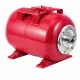 Vas expansiune hidrofor ORIZONTAL 24 litri, ROSU, 6 bari, membrana inclusa MX889