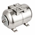Vas expansiune hidrofor MX891 ORIZONTAL de 24 litri INOX 6 bari membrana inclusa
