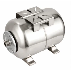 Vas expansiune hidrofor MX891 ORIZONTAL de 24 litri INOX 6 bari membrana inclusa