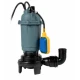 Pompa apa murdara MX2450 submersibila cu tocator cutit si plutitor fonta Craft tec Aqua 3300w 25000l/h 20m inaltime refulare 2 inch