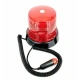 Girofar led 12v 24V cu magnet si mufa bricheta ROSU