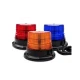 Girofar led 12v 24V cu magnet si mufa bricheta PORTOCALIU