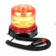 Girofar led 12v 24V cu magnet si mufa bricheta ROSU