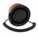 Girofar led 12v 24V cu magnet si mufa bricheta PORTOCALIU