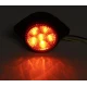 Set 2 mini Lampi LED Laterale Portocalii 12V 24V pentru camion remorca rulota si utilaje semnalizare si Gabarit