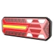 Lampa auto stop spate led de 46cm cu 5 functii semnalizare dinamica ceata 12 24V