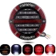 Lampa auto spate LED 12 24V pozitie efect neon 140mm semnalizare dinamica pozitie STOP rosu / galben