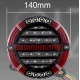Lampa auto spate LED 12 24V pozitie efect neon 140mm semnalizare dinamica pozitie STOP rosu / galben