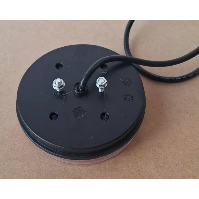 Lampa auto spate LED 12 24V pozitie efect neon 140mm semnalizare dinamica pozitie STOP rosu / galben