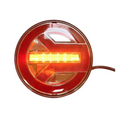 Lampa auto spate LED 12 24V pozitie efect neon semnalizare dinamica 140mm Pozitie STOP rosu / galben / alb