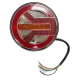 Lampa auto spate LED 12 24V pozitie efect neon semnalizare dinamica 140mm Pozitie STOP rosu / galben / alb