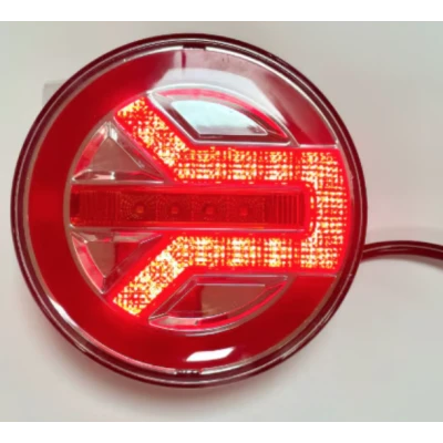 Lampa auto spate LED 12 24V pozitie efect neon semnalizare dinamica 140mm Pozitie STOP rosu / galben / alb