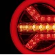 Lampa auto spate LED 12 24V pozitie efect neon semnalizare dinamica 140mm Pozitie STOP rosu / galben / alb