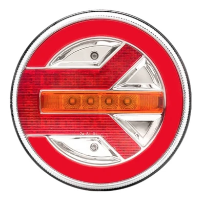 Lampa auto spate LED 12 24V pozitie efect neon semnalizare dinamica 140mm Pozitie STOP rosu / galben / alb
