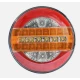 Lampa auto spate LED 12 24V pozitie efect neon semnalizare dinamica 140mm Pozitie STOP rosu / galben