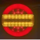 Lampa auto spate LED 12 24V pozitie efect neon semnalizare dinamica 140mm Pozitie STOP rosu / galben