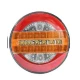 Lampa auto spate LED 12 24V pozitie efect neon semnalizare dinamica 140mm Pozitie STOP rosu / galben