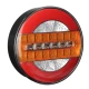 Lampa auto spate LED 12 24V pozitie efect neon semnalizare dinamica 140mm Pozitie STOP rosu / galben