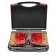 Set 2 lampi magnetice cu control wireless 12/24V 5 functii Pentru Remorca Magnetica Fara Fir