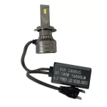 Set 2 Becuri LED H7 V68 180W 16000LM Canbus 6000K 12V Alb Rece