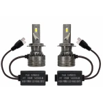 Set 2 Becuri LED H7 V68 180W 16000LM Canbus 6000K 12V Alb Rece