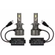 Set 2 Becuri LED H7 V68 180W 16000LM Canbus 6000K 12V Alb Rece