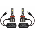 Set 2 Becuri LED H11 V68 180W 16000LM Canbus 6000K 12V Alb Rece
