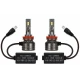 Set 2 Becuri LED H11 V68 180W 16000LM Canbus 6000K 12V Alb Rece