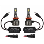 Set 2 Becuri LED H11 V68 180W 16000LM Canbus 6000K 12V Alb Rece