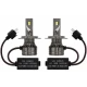 Set 2 Becuri LED H4 V68 180W 16000LM Canbus 6000K 12V Alb Rece