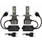 Set 2 Becuri LED H4 V68 180W 16000LM Canbus 6000K 12V Alb Rece