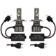 Set 2 Becuri LED H4 V68 180W 16000LM Canbus 6000K 12V Alb Rece