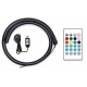 Banda LED RGB Ambientala pentru Parbriz Auto 1.5M Control APP / Telecomanda / Buton Alimentare USB 5V