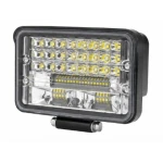 Proiector LED auto dreptunghiular 144w cu 2 faze 12v 24v de 5 INCH