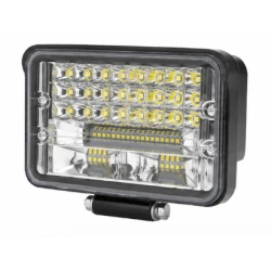 Proiector LED auto dreptunghiular 144w cu 2 faze 12v 24v de 5 INCH