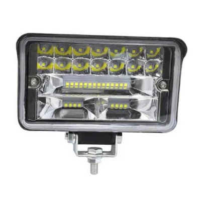 Proiector LED auto dreptunghiular 108w cu 2 faze 12v 24v de 4 INCH