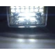 Proiector LED auto dreptunghiular 108w cu 2 faze 12v 24v de 4 INCH