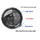 LED Far Universal 7 inch 18 cm 13 LED 12V 24V faruri scurte/lungi cu lumini de zi DRL alb 4000lm pentru ATV jeep, motocicleta camion etc