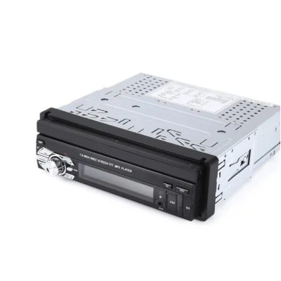 MP5 Navigatie Universala Android 7 inch Ecran Retractabil 1080P touchScreen bluetooth USB Card Aux Radio Comenzi Volan