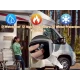 Sistem de Monitorizare a Presiunii in Anvelope 4 Senzori Solar + USB