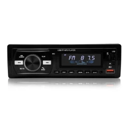 Radio Auto 1 DIN Bluetooth MP3 Player USB TF Card AUX FM Stereo Telecomanda si incarcare USB